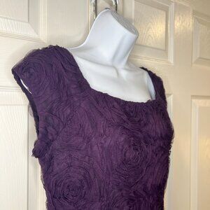 Jessica Howard Purple/Eggplant cocktail dress Size 8